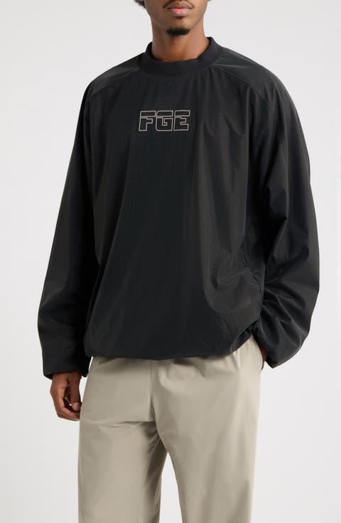 Modern Mock Neck Sweatshirt