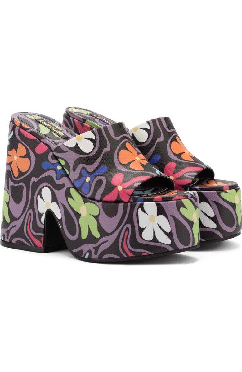 Larroudé Wanda Platform Sandal, Main, color,