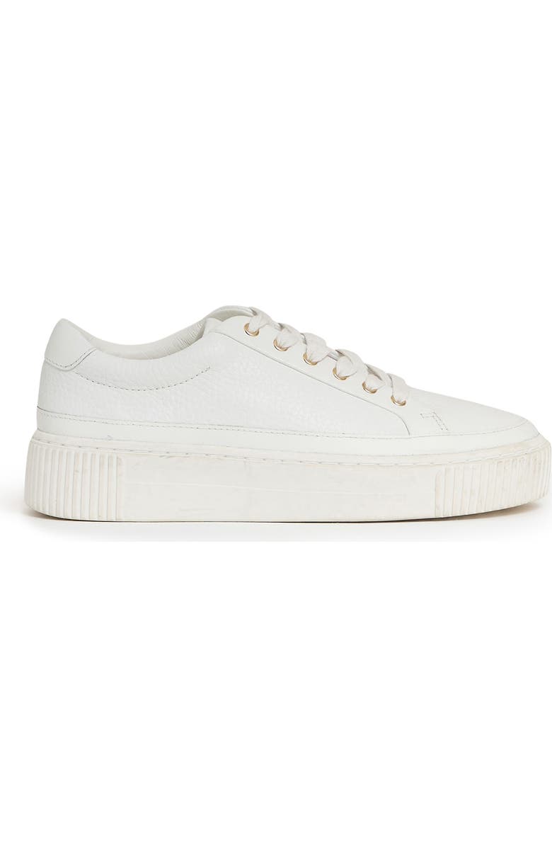 Reiss Leanne Platform Sneaker, Main, color, White