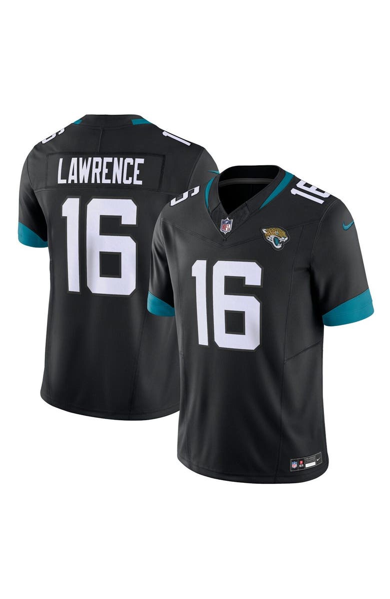Nike Men's Nike Trevor Lawrence Black Jacksonville Jaguars Vapor F.U.S.E. Limited Jersey, Main, color, Black