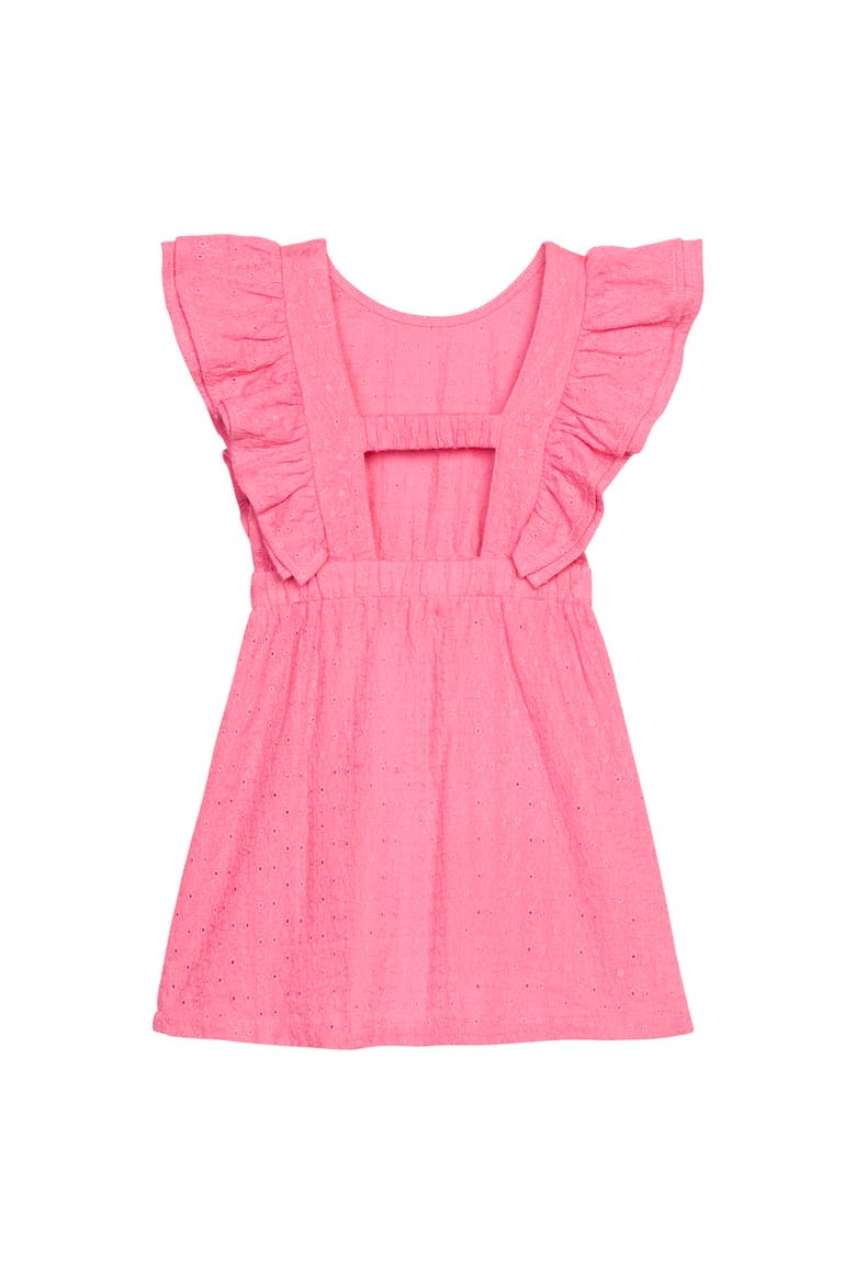 Kids' Embroidered Sadie Dress, Alternate, color, Taffy Pink Embroidery