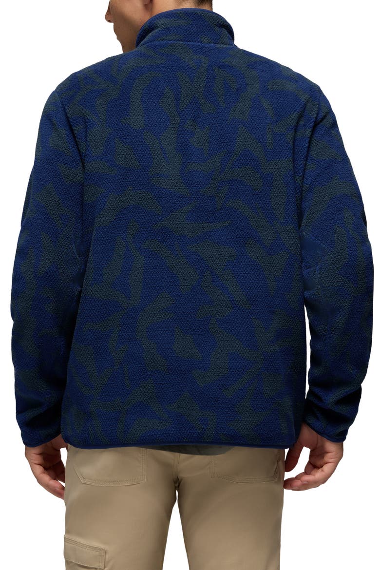 Tuff Fluff Fleece Half Zip Pullover, Alternate, color, CAPULET BLUE FREESTYLE