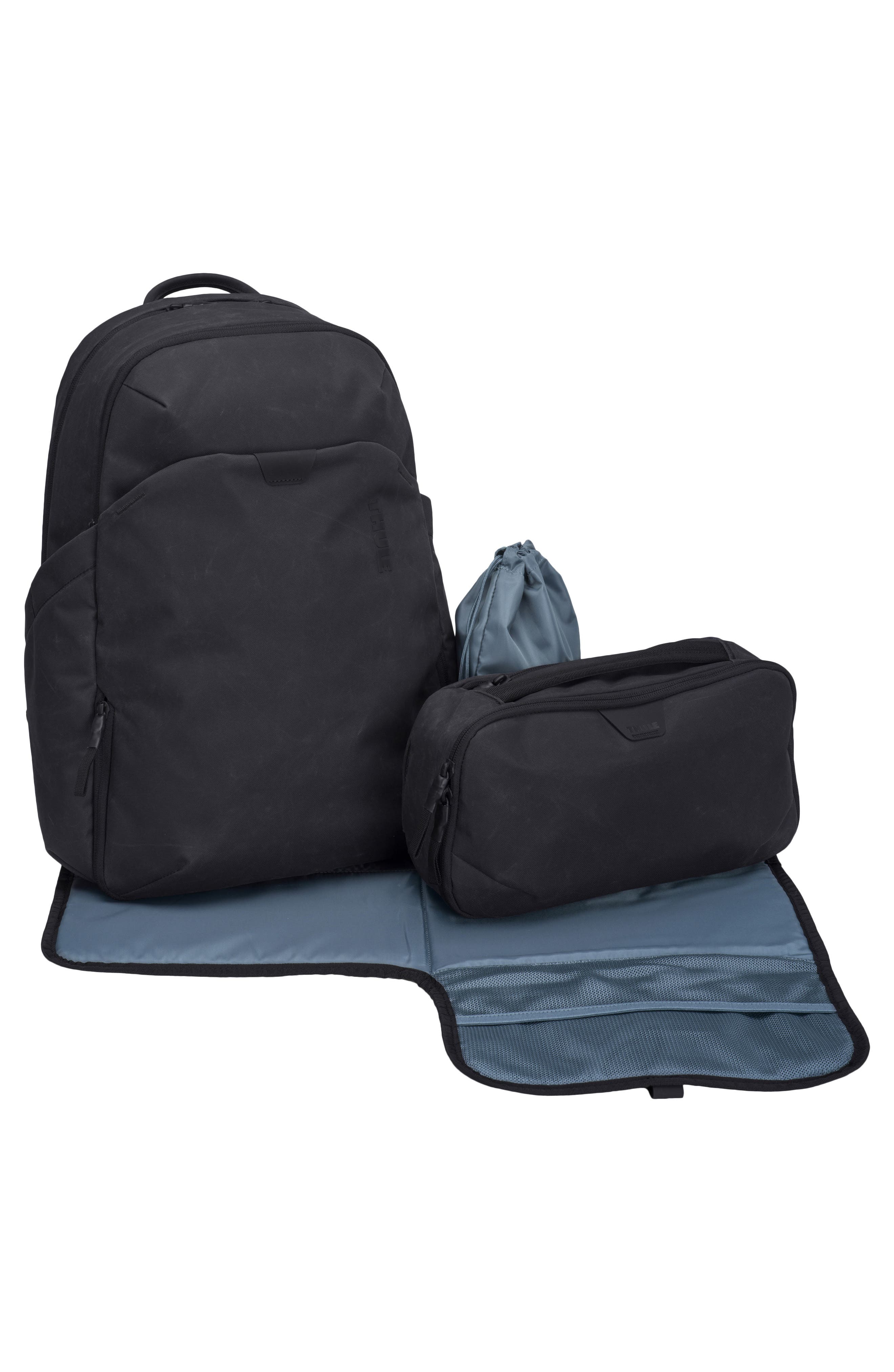 Thule Aion Changing Backpack, Alternate, color, Black