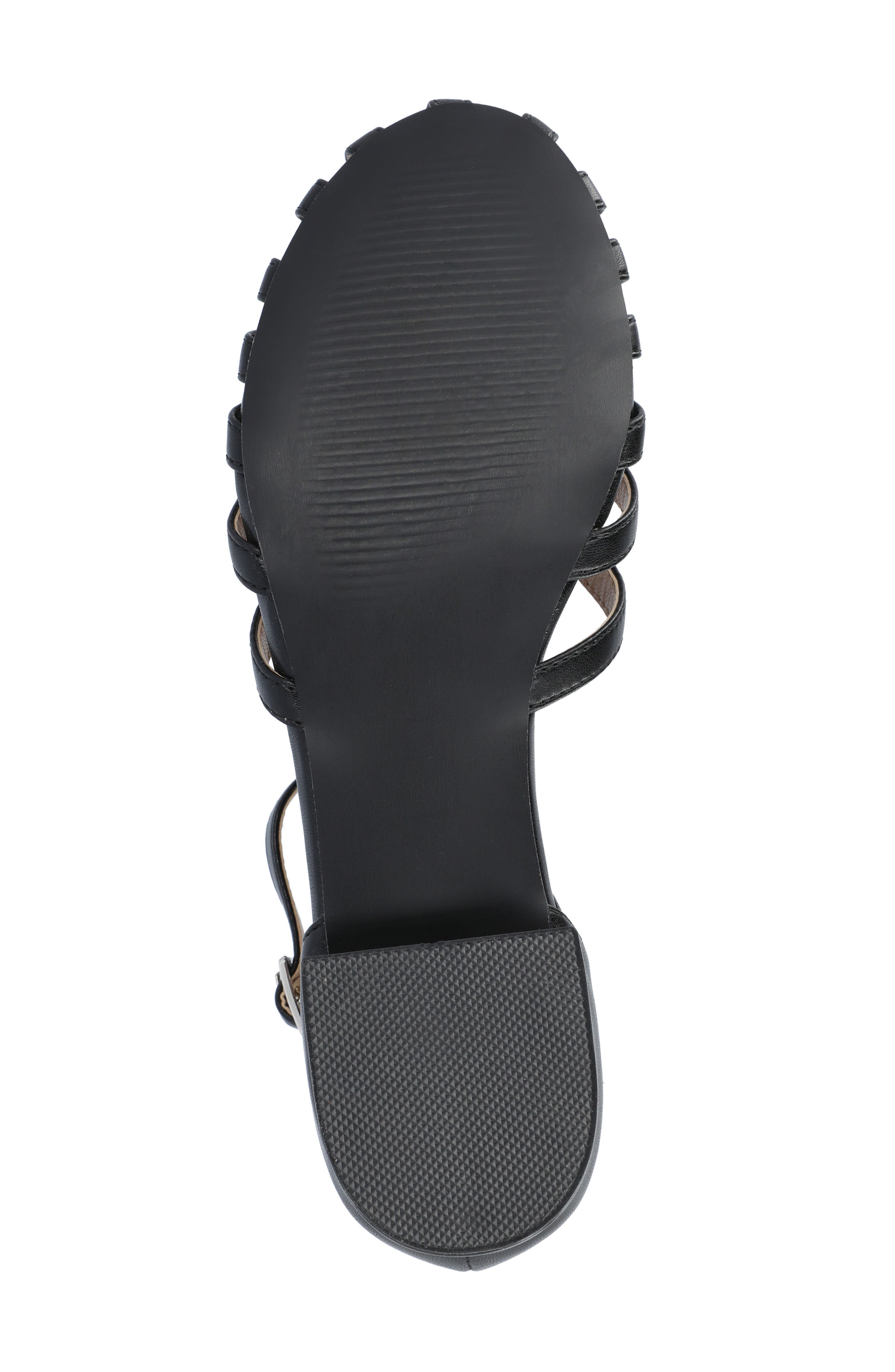 Journee Collection Joannah Flat, Alternate, color, Black