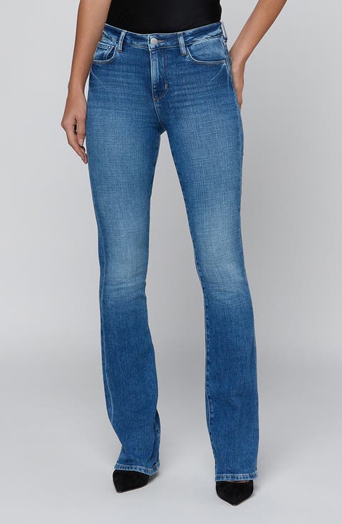 Selma High Waist Sleek Baby Bootcut Jeans