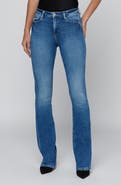 L'AGENCE Selma High Waist Sleek Baby Bootcut Jeans