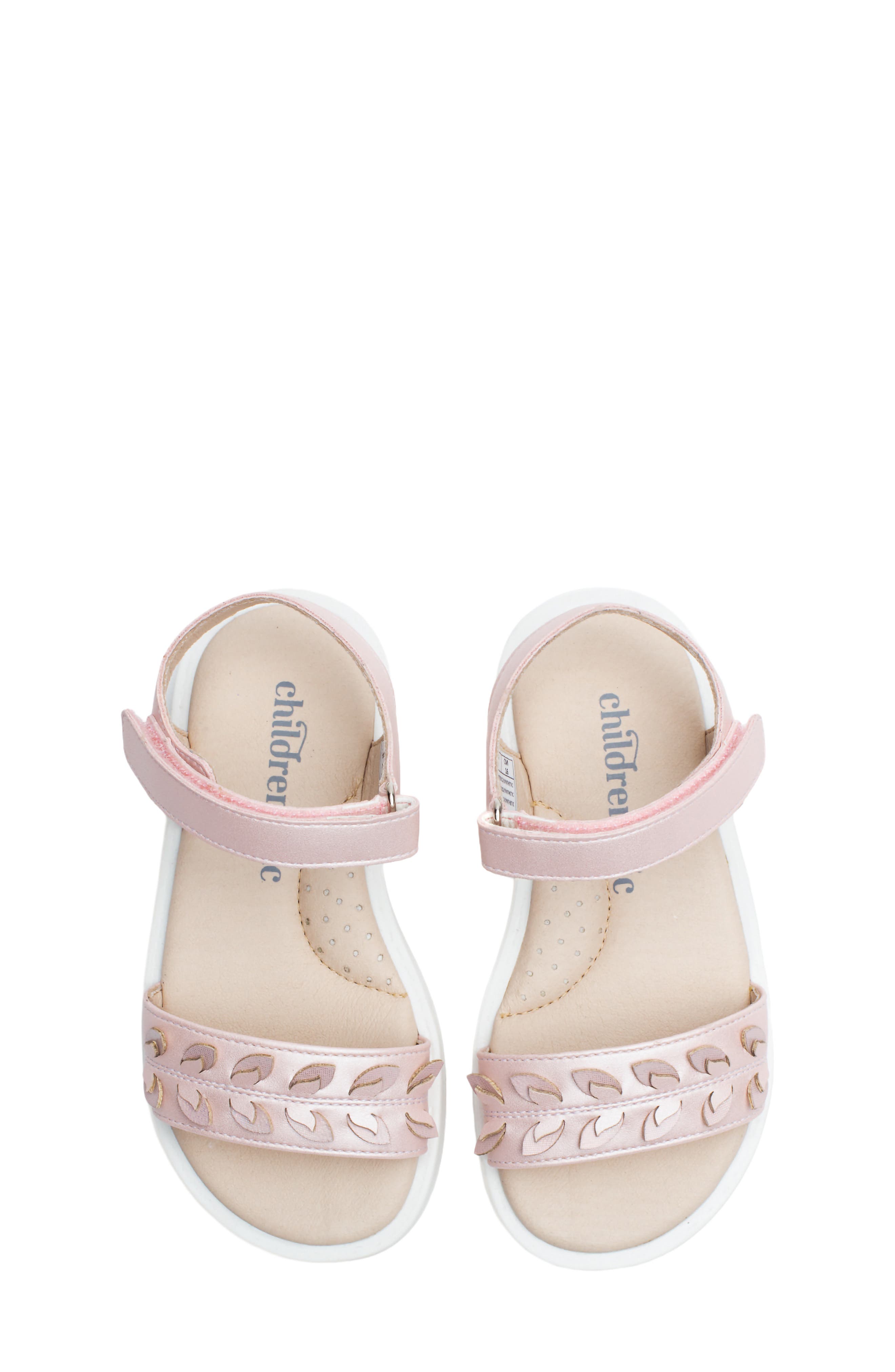 Kids' Rebecca Sandal, Alternate, color, ROSE