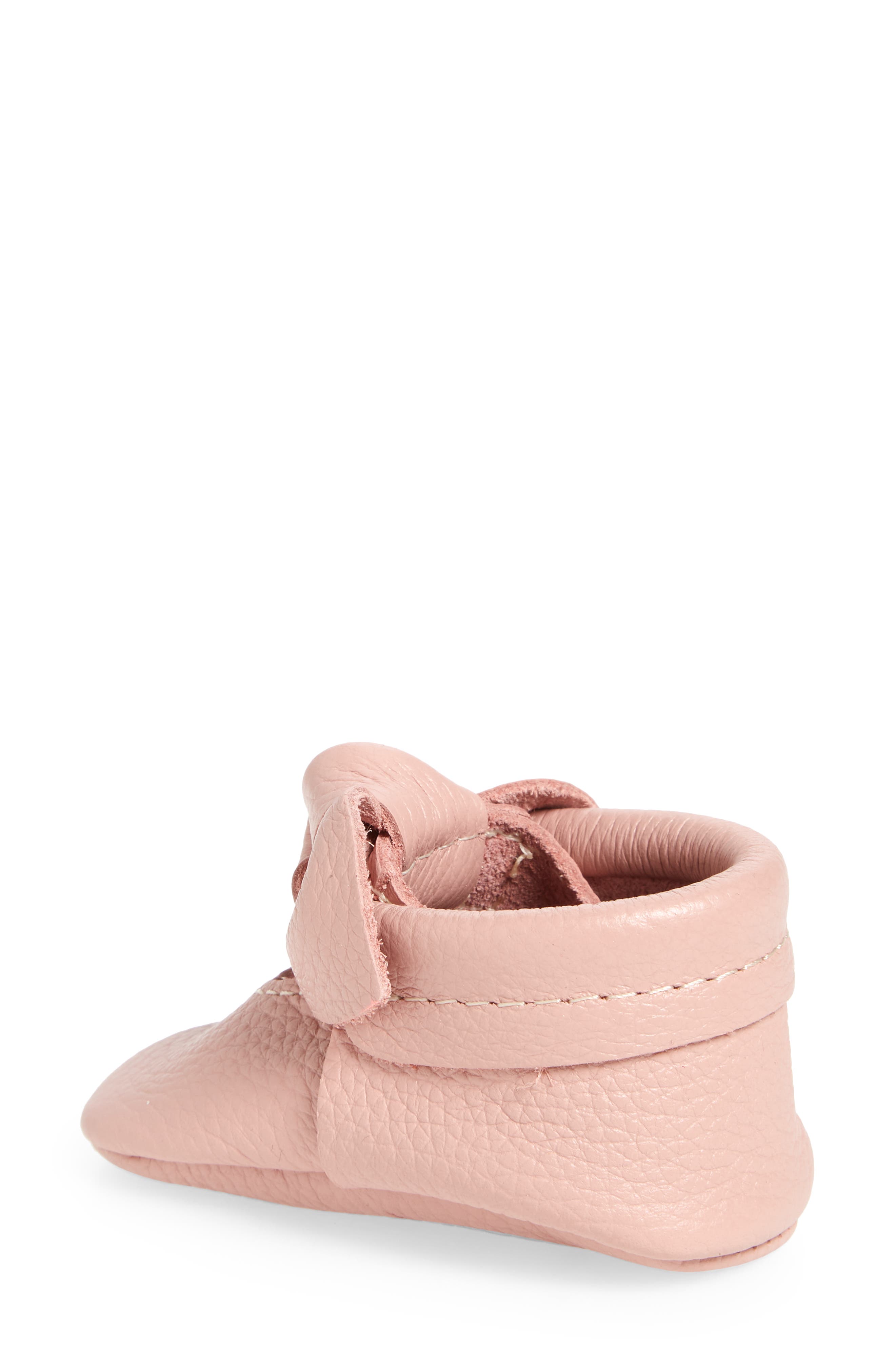 Ballet Bow Moccasin, Alternate, color, BLUSH
