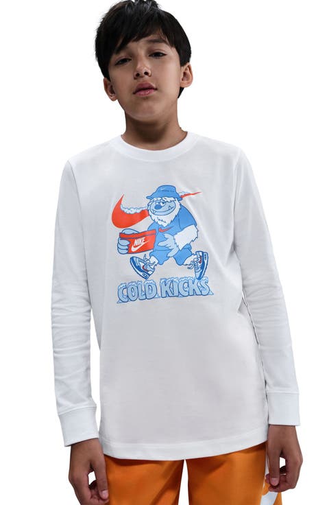 Kids' Cold Kicks Long Sleeve Graphic T-Shirt (Little Kid & Big Kid)
