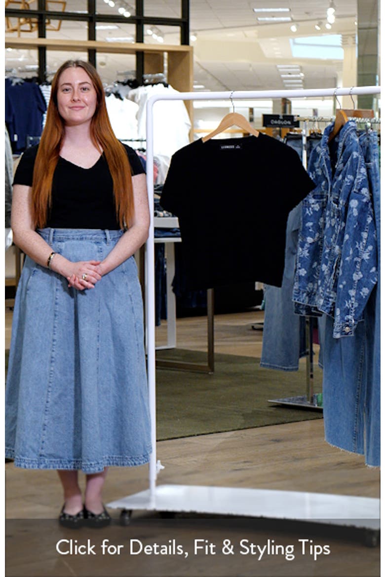 North Light Rib Cotton T-Shirt video