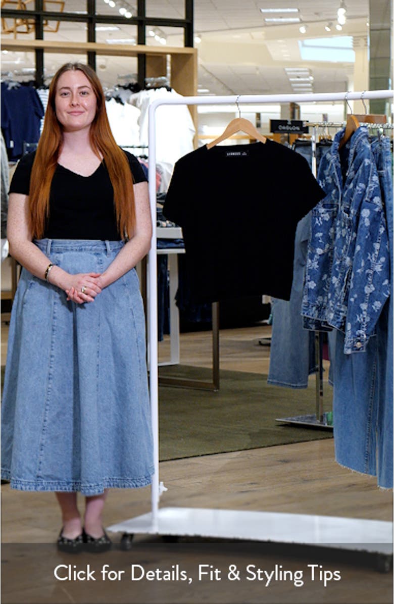 North Light Rib Cotton T-Shirt, sales video thumbnail