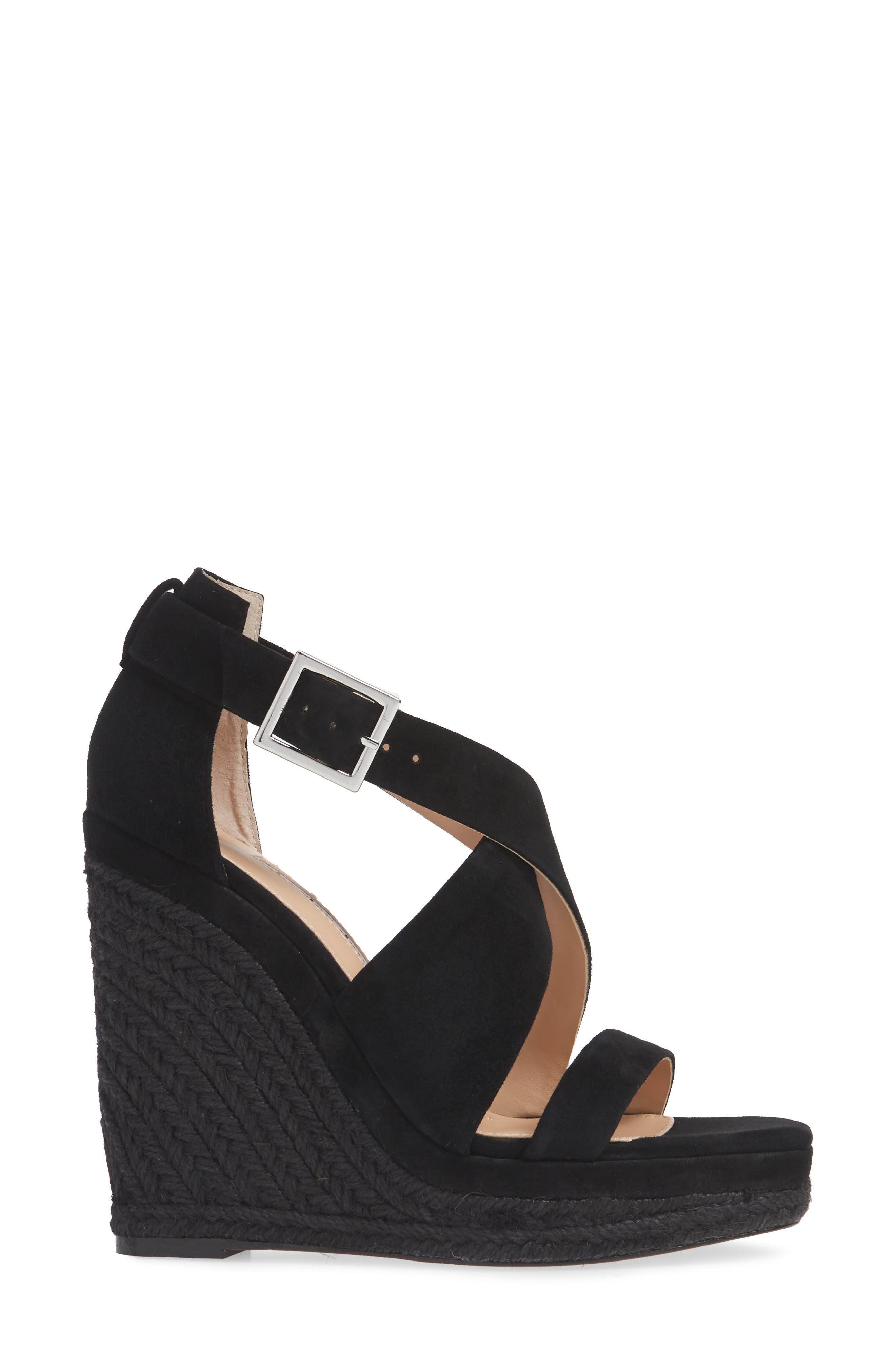 Charles David Esper Espadrille Wedge Sandal, Alternate, color, 