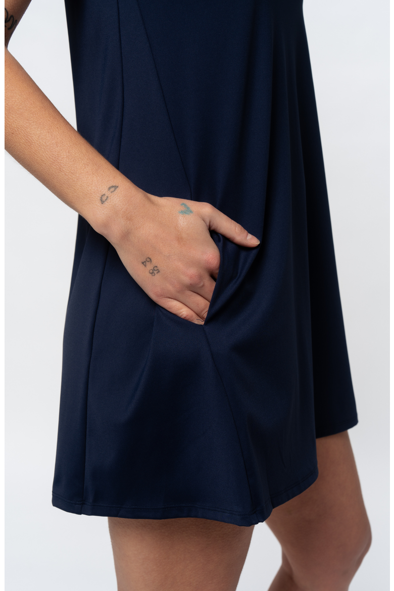 Ready Swing Dress, Alternate, color, Navy