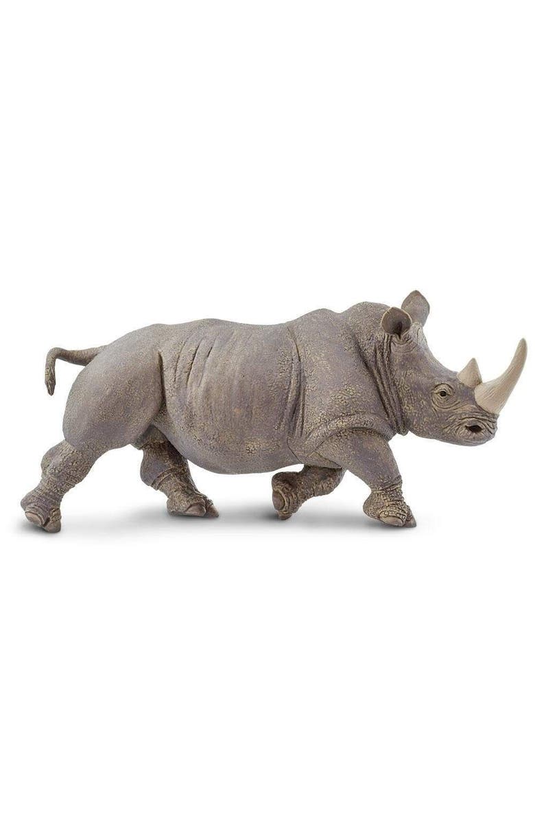 Safari Ltd. White Rhino Toy, Alternate, color, NO COLOR
