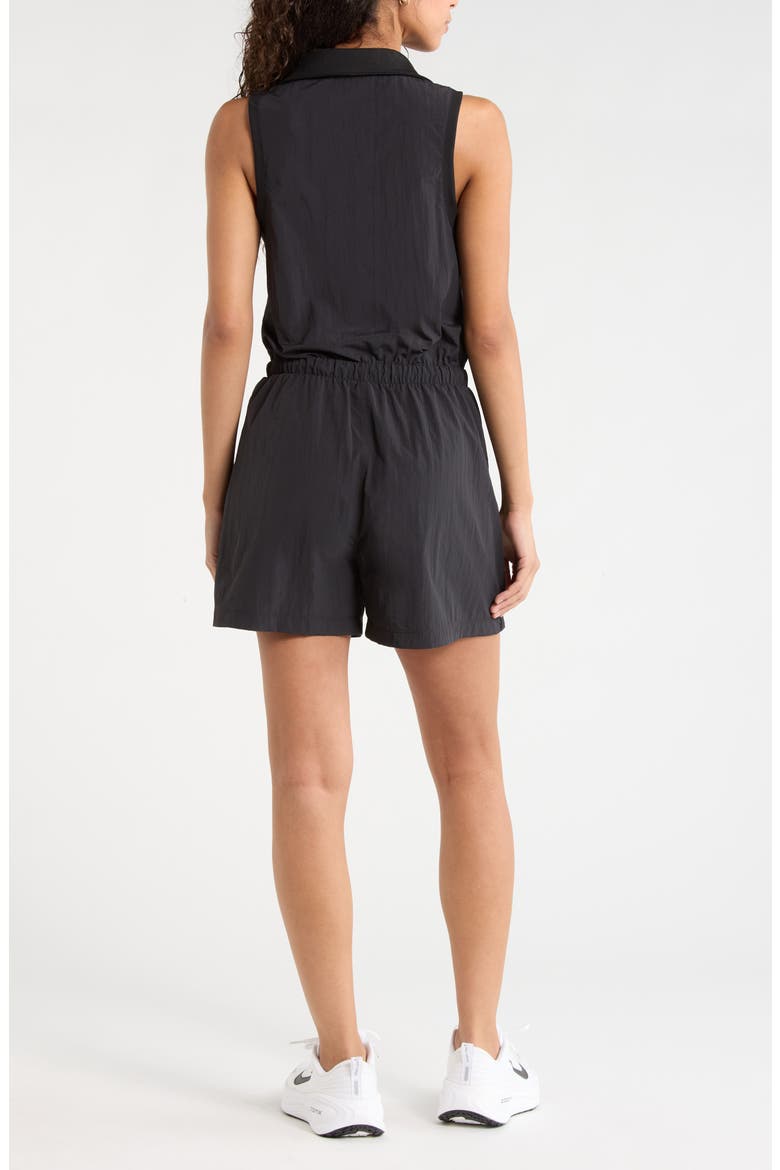 Travel Lite Romper, Alternate, color, BLACK