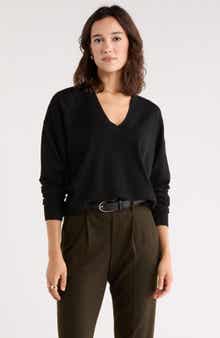 NORDSTROM RACK V-Neck Pullover Sweater