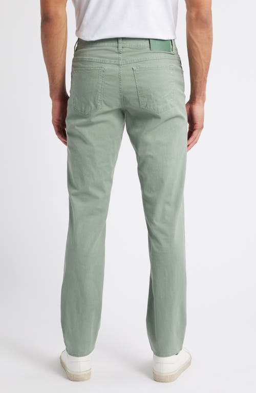 BRAX BRAX COOPER FUSION FLEX MICROPRINT REGULAR FIT STRAIGHT LEG PANTS