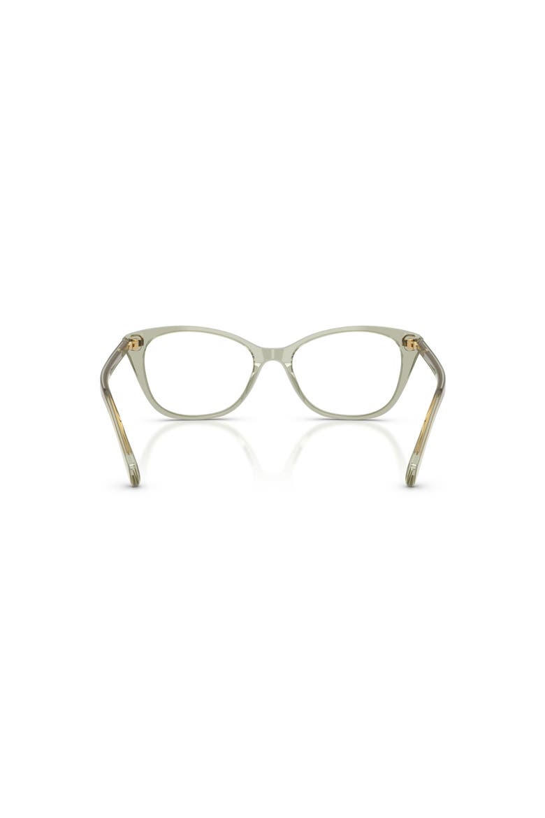 53mm Rectangle optical glasses, Alternate, color, Green