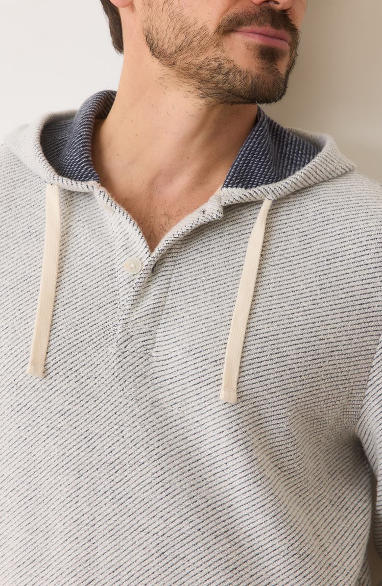 Marine Layer Portola Slub Organic Cotton Beach Hoodie, Alternate, color,