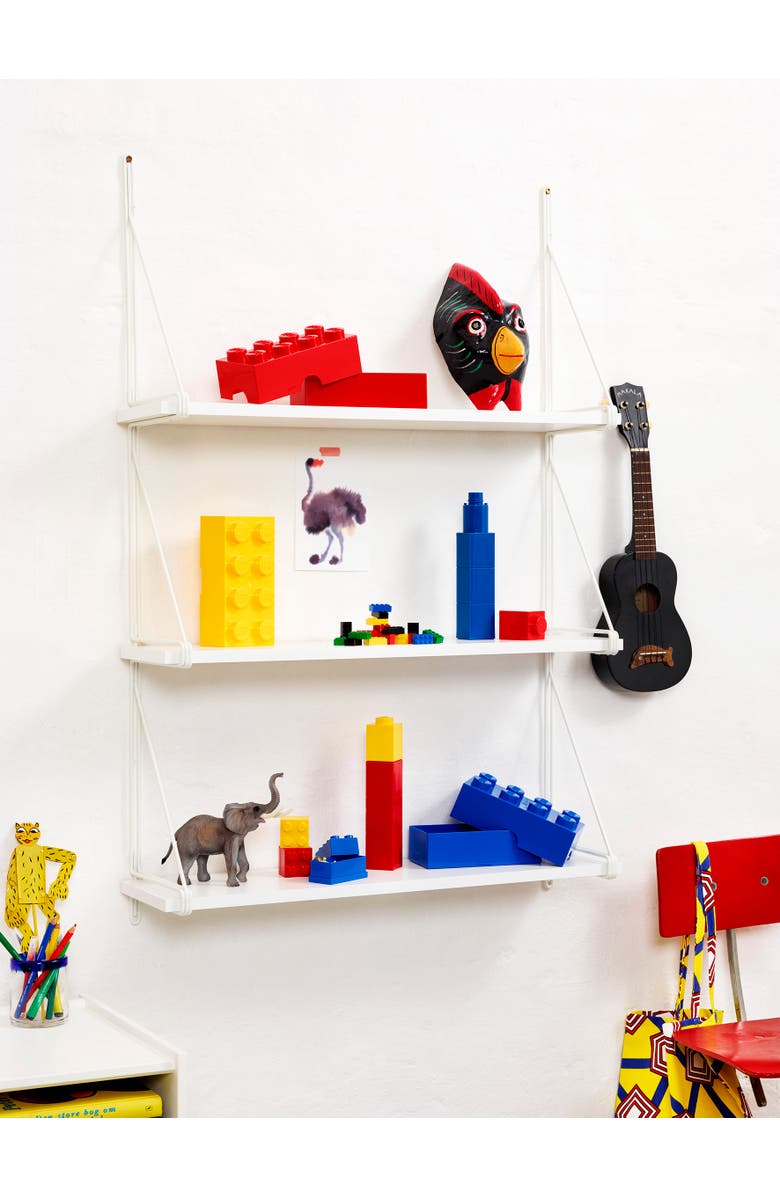 LEGO Storage Brick 2, Bright Red, Alternate, color, 