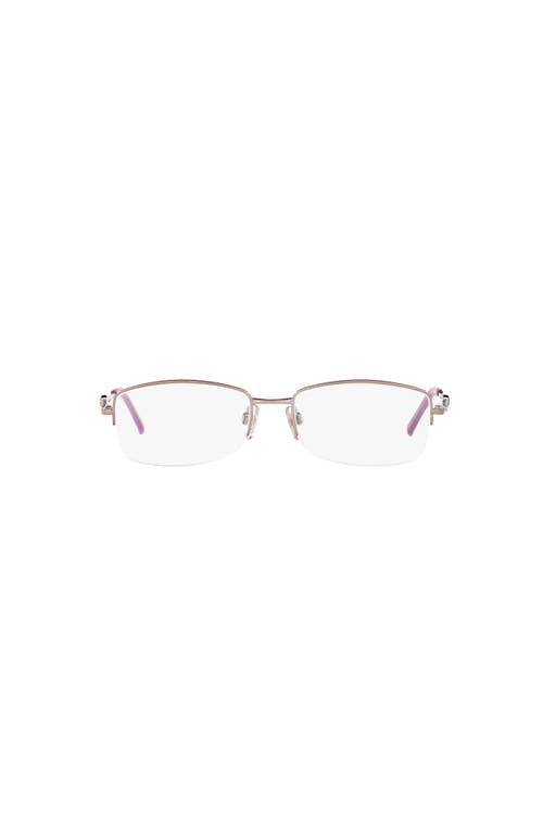 Sferoflex 51mm Square Optical Glasses In Pink