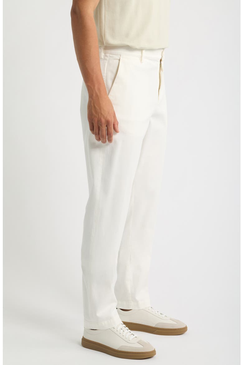 Regular Fit Gabardine Chinos, Alternate, color, WHITE