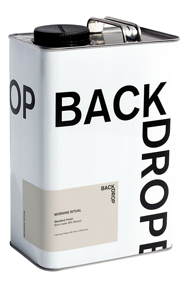 Backdrop Standard Finish Semi Matte Interior Paint, Main, color,