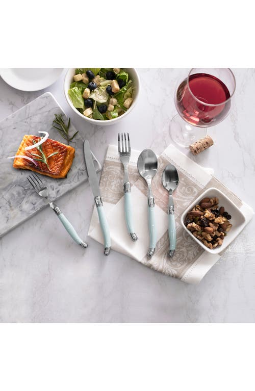 French Home 20-piece Laguiole Connoisseur Flatware Set In Blue