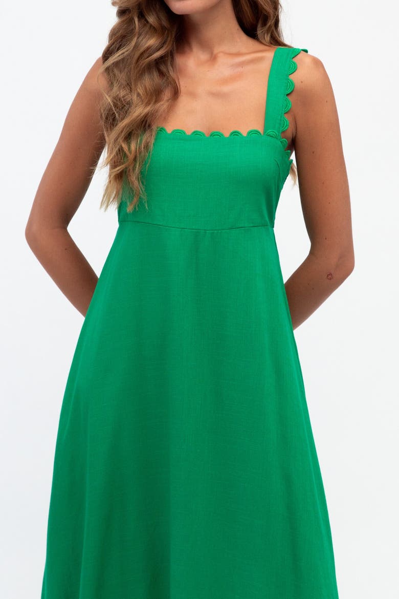 Allegra Maxi Dress, Alternate, color, Green