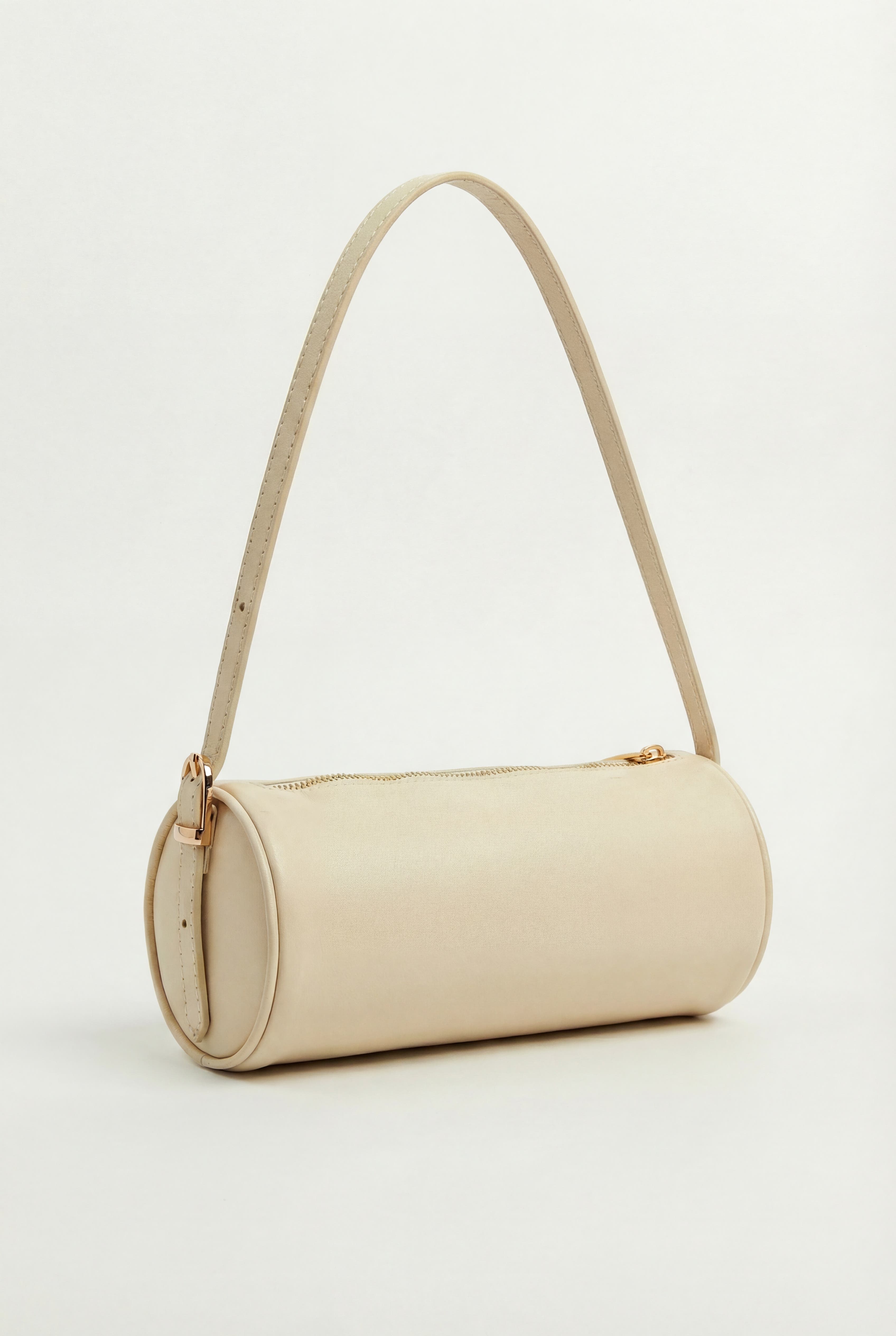 FURNIQ UK Harley Leather Handbag, Main, color, Beige