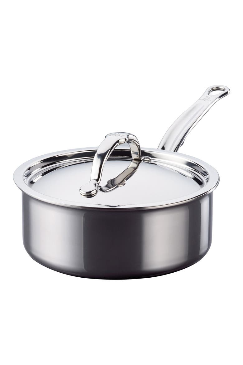 NanoBond Saucepan with Lid, Main, color, STAINLESS STEEL