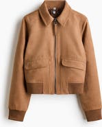 H&M Collared Bomber Jacket