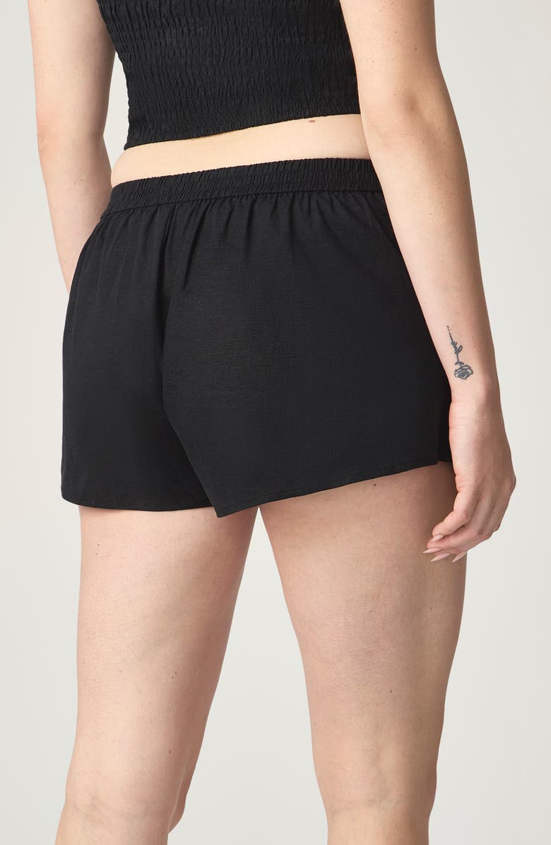 Florence by Mills Cotton Blend Skort, Alternate, color, Black