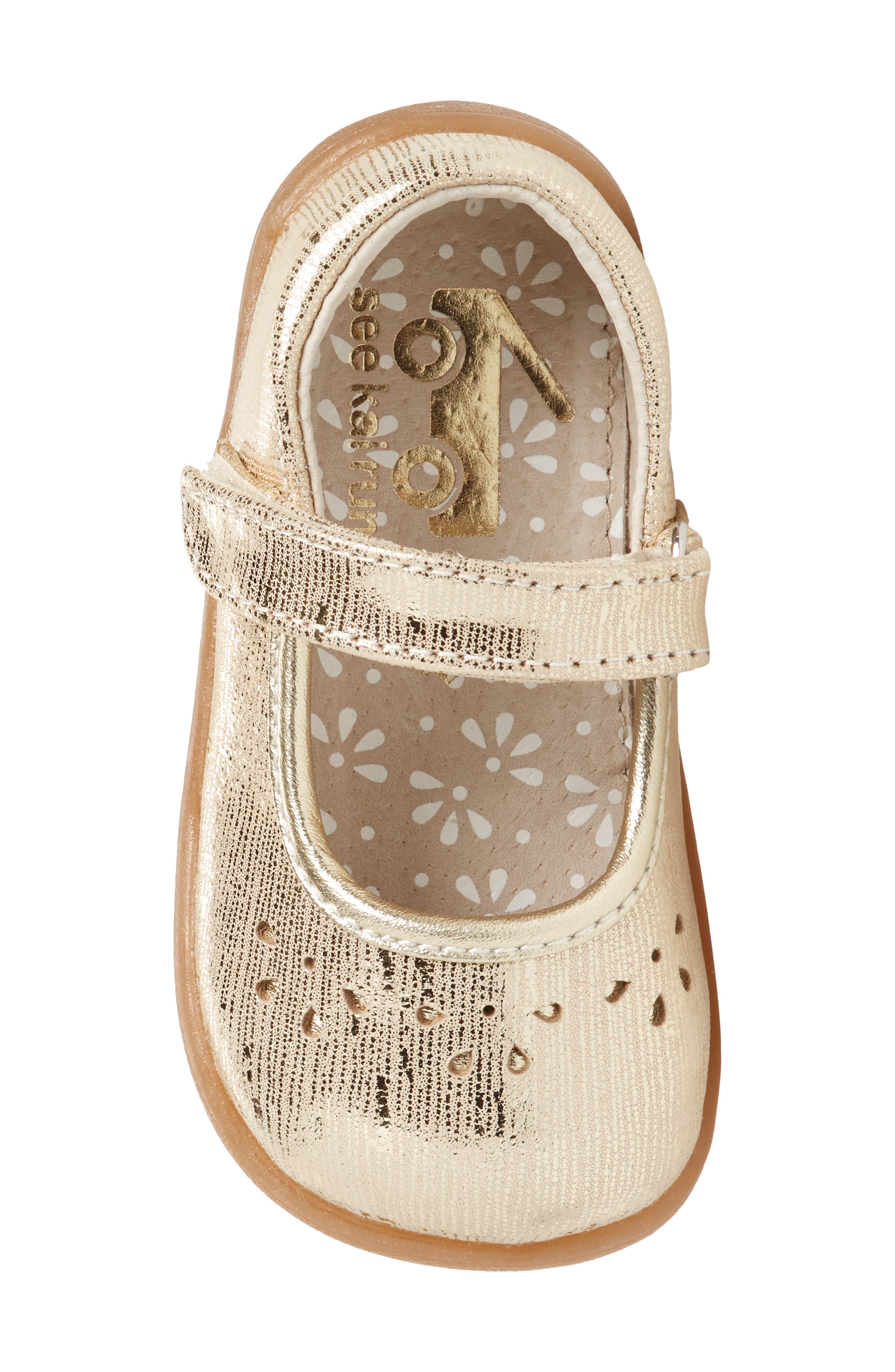 See Kai Run Ginger III Metallic Leather Mary Jane, Alternate, color, 
