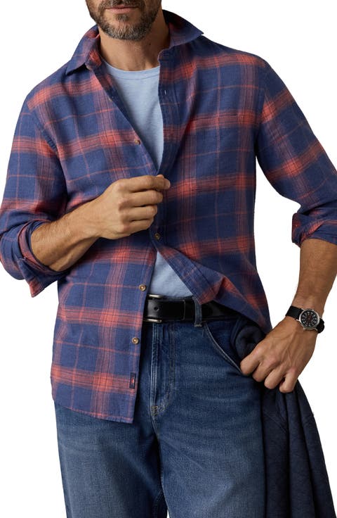 Timberline Brushed Twill Button Front Shirt