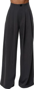 JLUXLABEL Pleated Wide Leg Pants