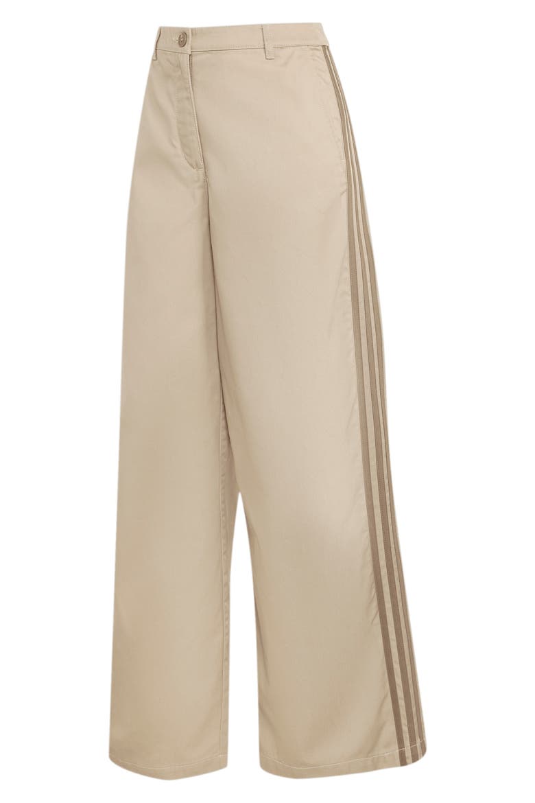 Tailored 3-Stripes Pants, Alternate, color, KHAKI THREE/ KHAKI/ CREAM