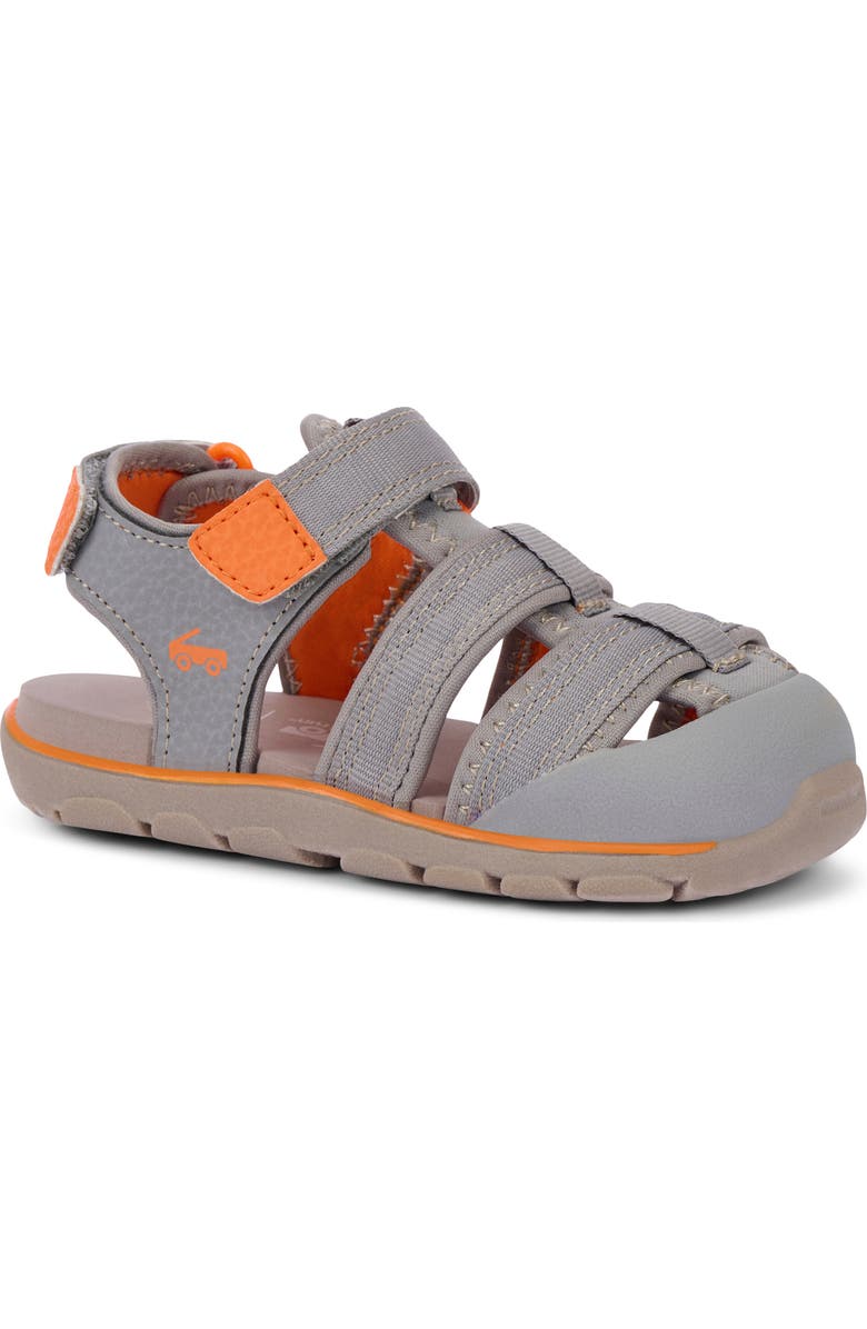 See Kai Run Kids' Wilder II Sandal, Main, color, Cloud Gray