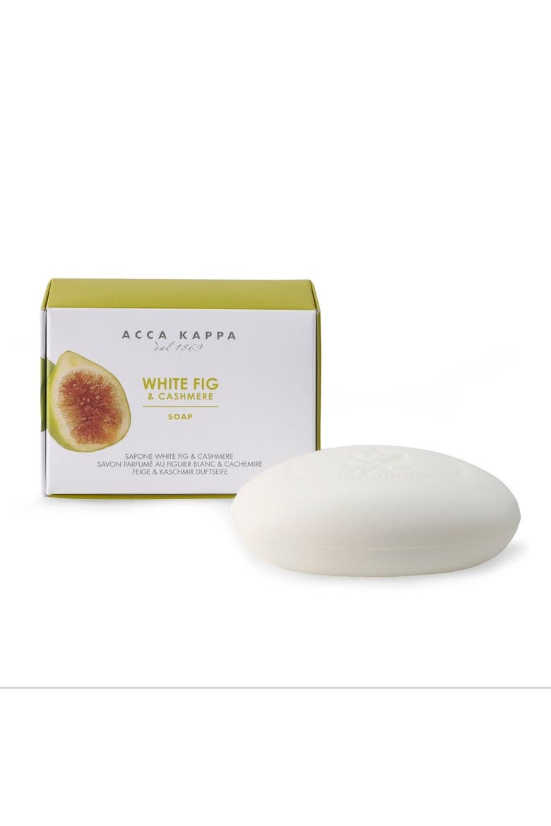 White Fig & Cashmere Soap, Main, color, White