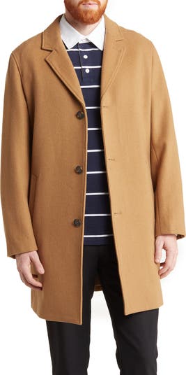 Melton coat cole haan best sale