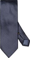 Eton Herringbone Silk Tie