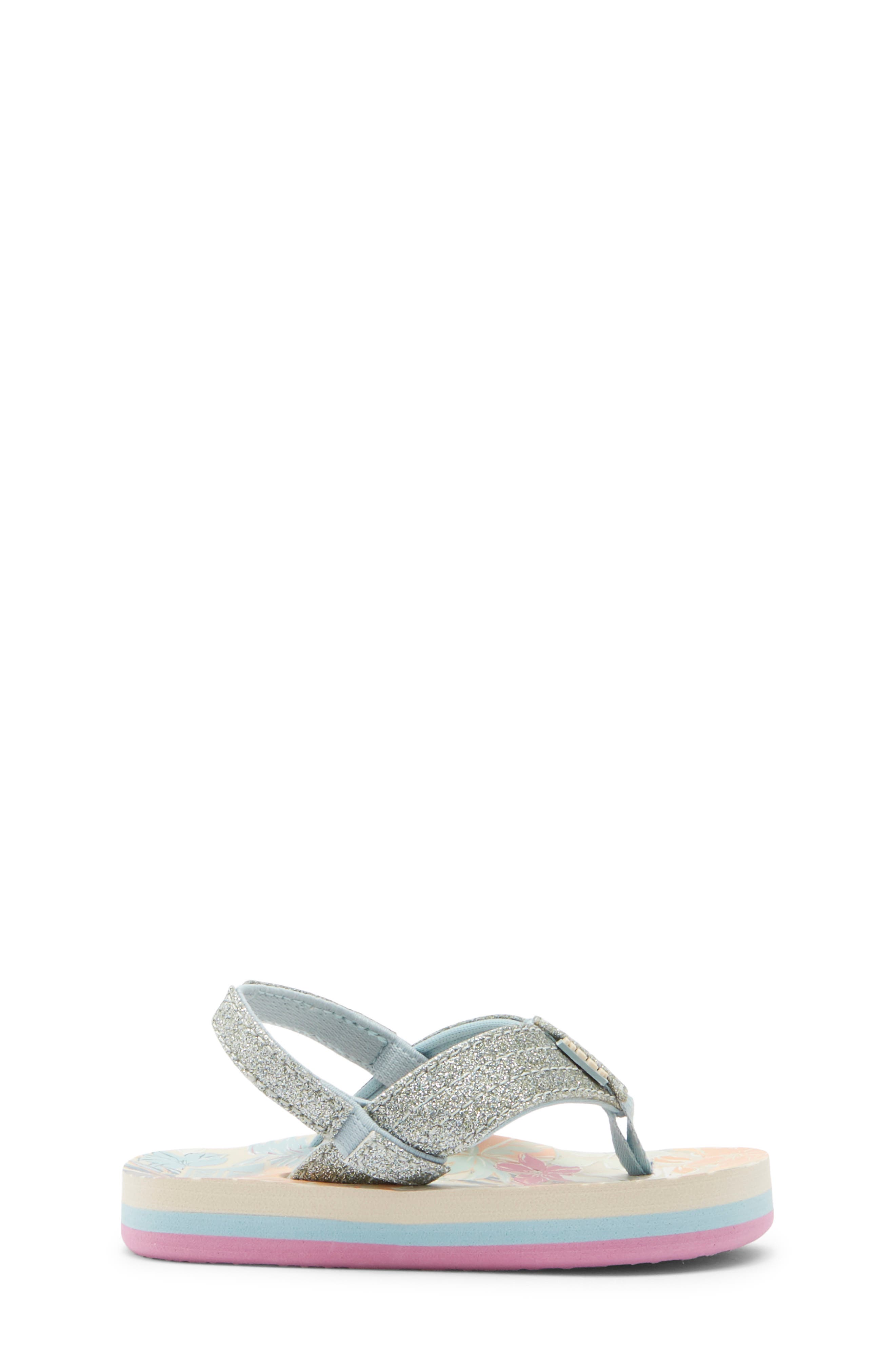 Reef Kids' Little Ahi Flip Flop Sandal, Alternate, color, Tropical Floral