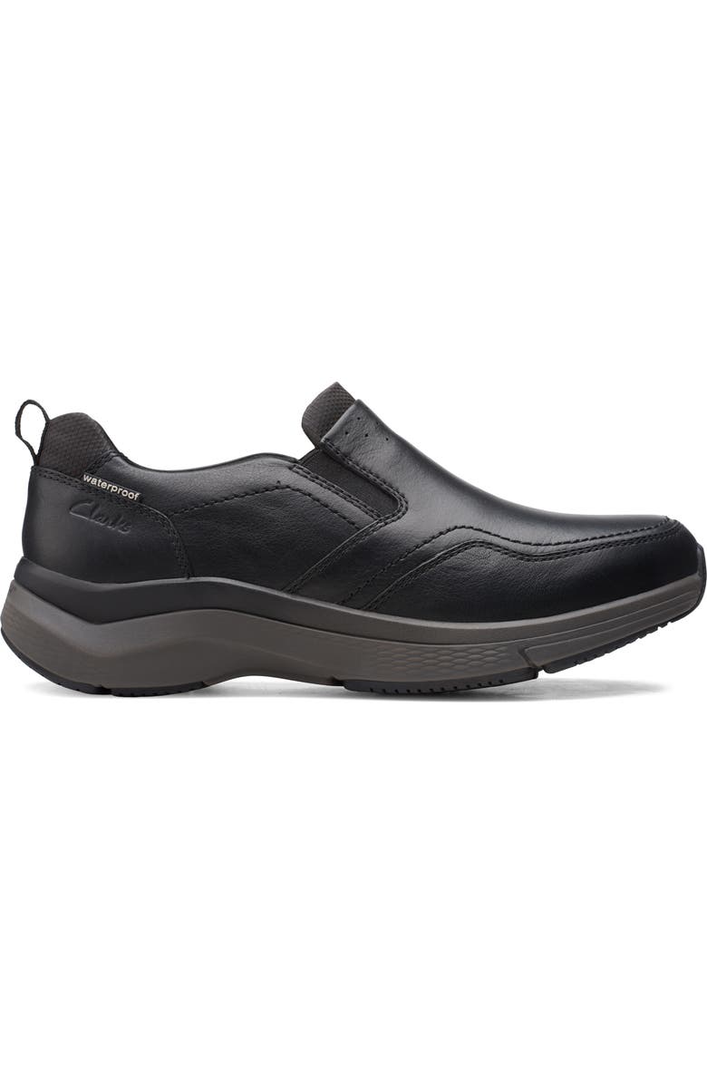 Clarks<sup>®</sup> Wave 2.0 Waterproof Slip-On Sneaker, Alternate, color,