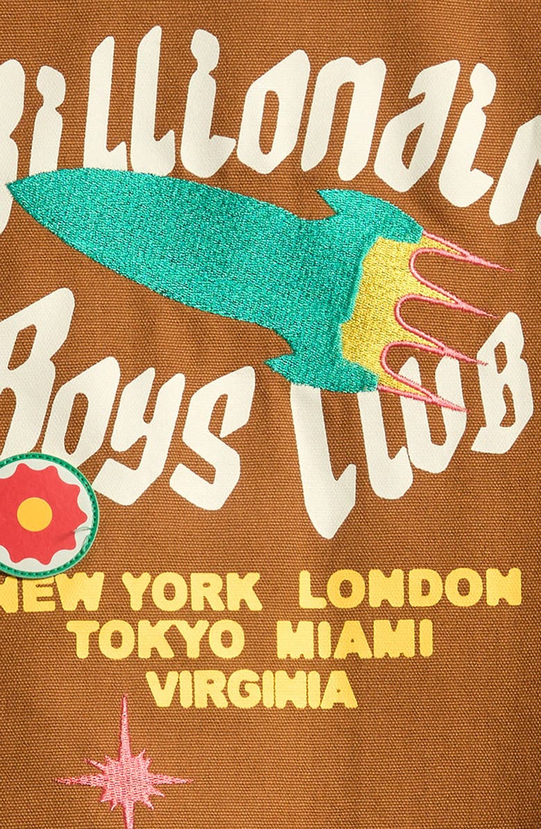 Billionaire Boys Club Kids' BB Buggy Cotton Work Jacket, Alternate, color, Tobacco Brown