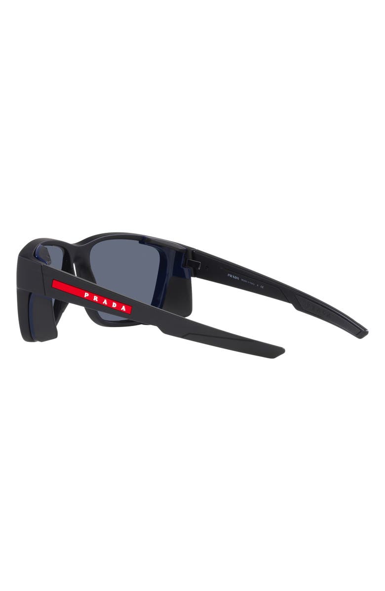 PRADA SPORT 59mm Pillow Sunglasses, Alternate, color, 