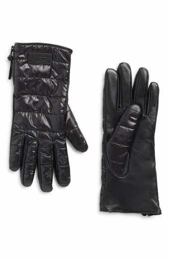 UGG® Faux Fur Lined Quilted Gloves