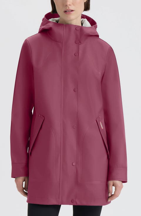 Acacia Rubberized Water-Repellent Rain Jacket