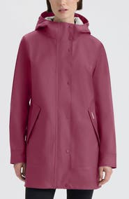 Hunter Acacia Rubberized Water-Repellent Rain Jacket