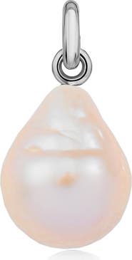 Monica Vinader Nura Baroque Pearl Necklace Enhancer