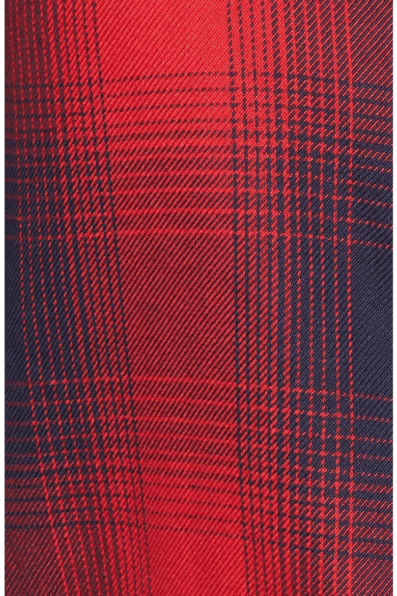 'Ex Boyfriend' Plaid Shirt, Alternate, color, RED SANGRIA
